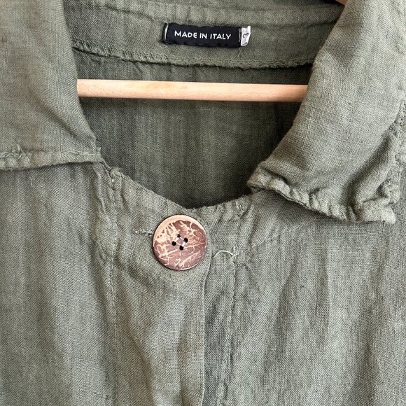 100% Linen Swing Jacket - Picture 3 of 13
